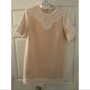 Blush t-shirt dress